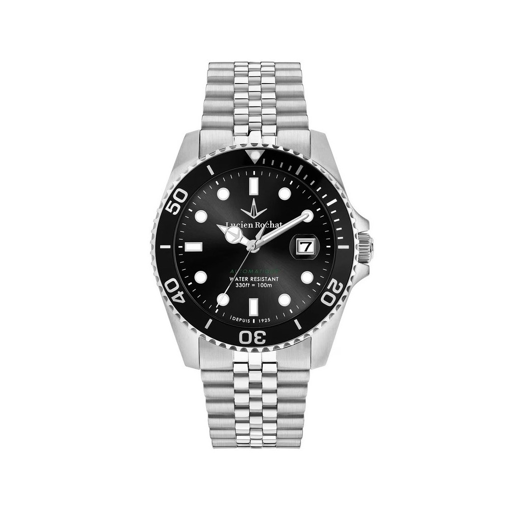 Orologio Lucien Rochat Leman Auto 41mm Black [26dae688]