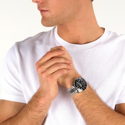 Orologio Lucien Rochat Leman Auto 41mm Black [48e16481]