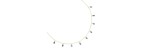 Girocollo 18kt Drops Zaffiri blu [f6808bcd]