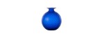 Vaso Monofiore Balloton Zaffiro/Rosso H. 20,5 [9c662679]