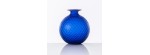 Vaso Monofiore Balloton Zaffiro/Rosso H. 20,5 [45406574]