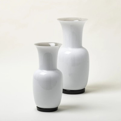 Vaso Opalino Snow H.36 cm H.30 cm [067e8618]