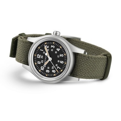 Orologio Hamilton Khaki Field Mechanical 36mm Nero [718a6bf2]