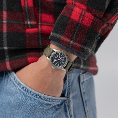 Orologio Hamilton Khaki Field Mechanical 36mm Nero [1fb1e9fb]
