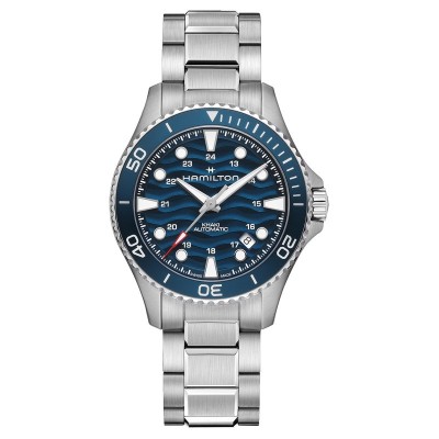 Orologio Hamilton Khaki Navy Scuba Auto 40mm Blu [6f97a7bb]