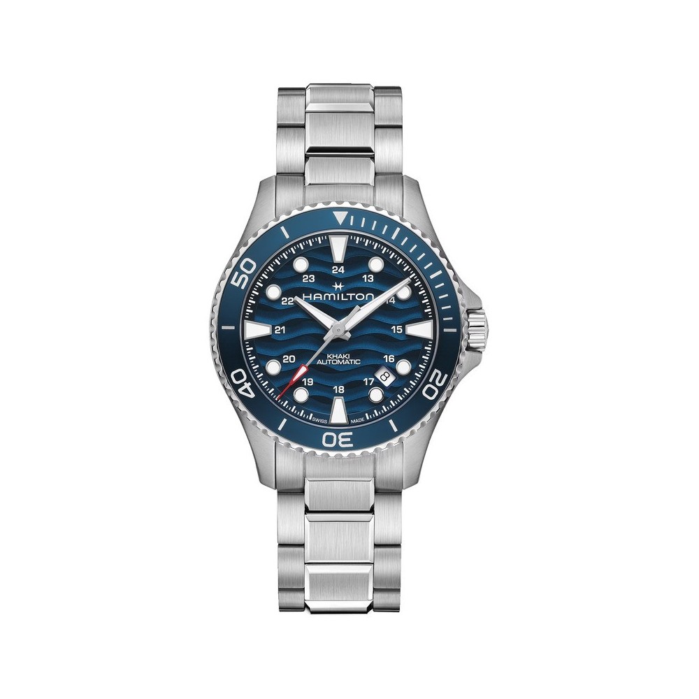 Orologio Hamilton Khaki Navy Scuba Auto 40mm Blu [6f97a7bb]