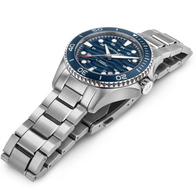 Orologio Hamilton Khaki Navy Scuba Auto 40mm Blu [01ac25b2]