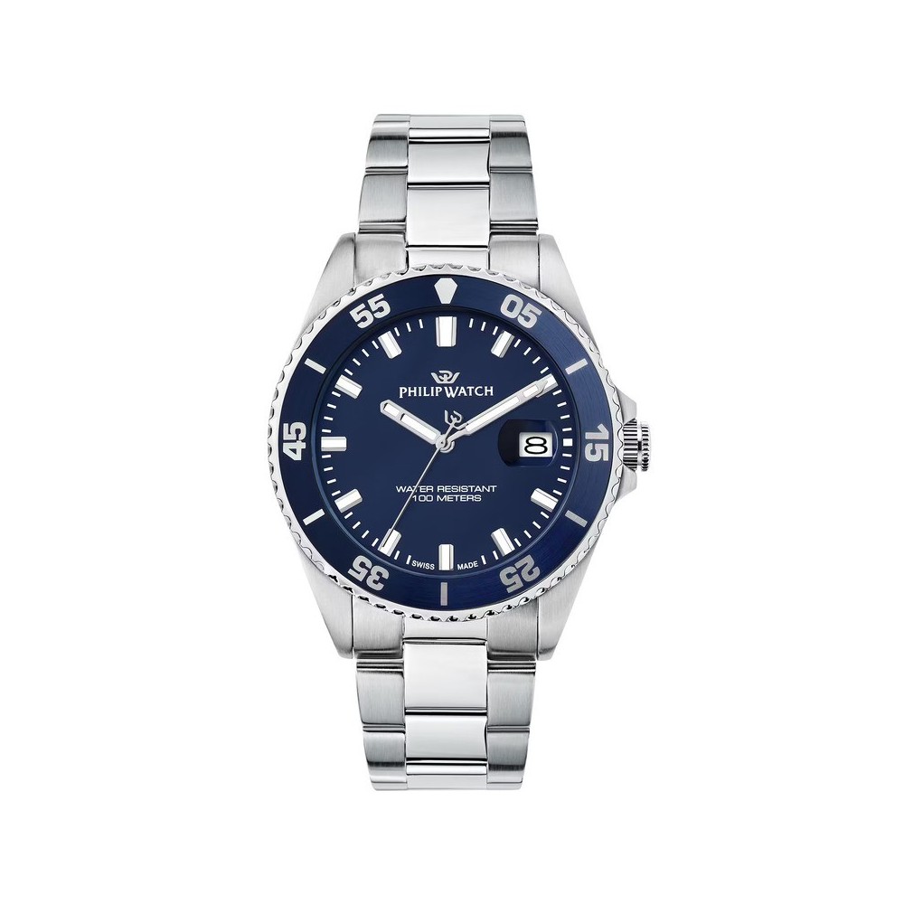 Orologio Philip Watch Caribe Sport 42mm Blu [979030a0]