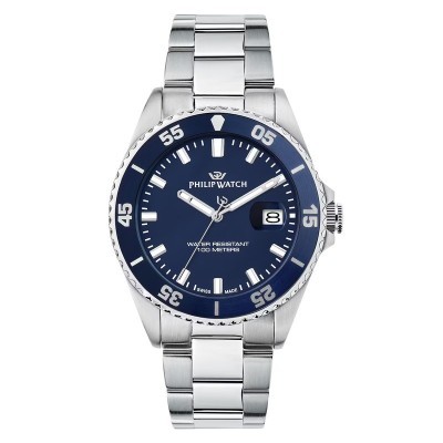 Orologio Philip Watch Caribe Sport 42mm Blu [979030a0]