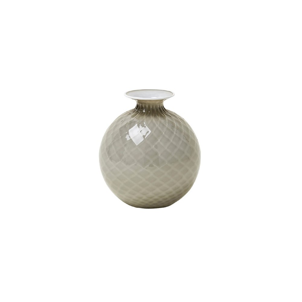 Vaso Monofiore Balloton Snow cristallo H. 16,5 cm [f88dfca3]