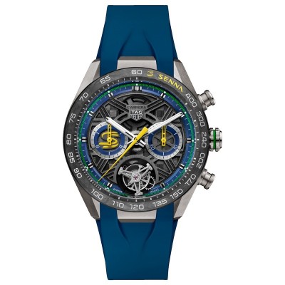 Tag Heuer Carrera Chronograph Tourbillon x Senna [a851af27]