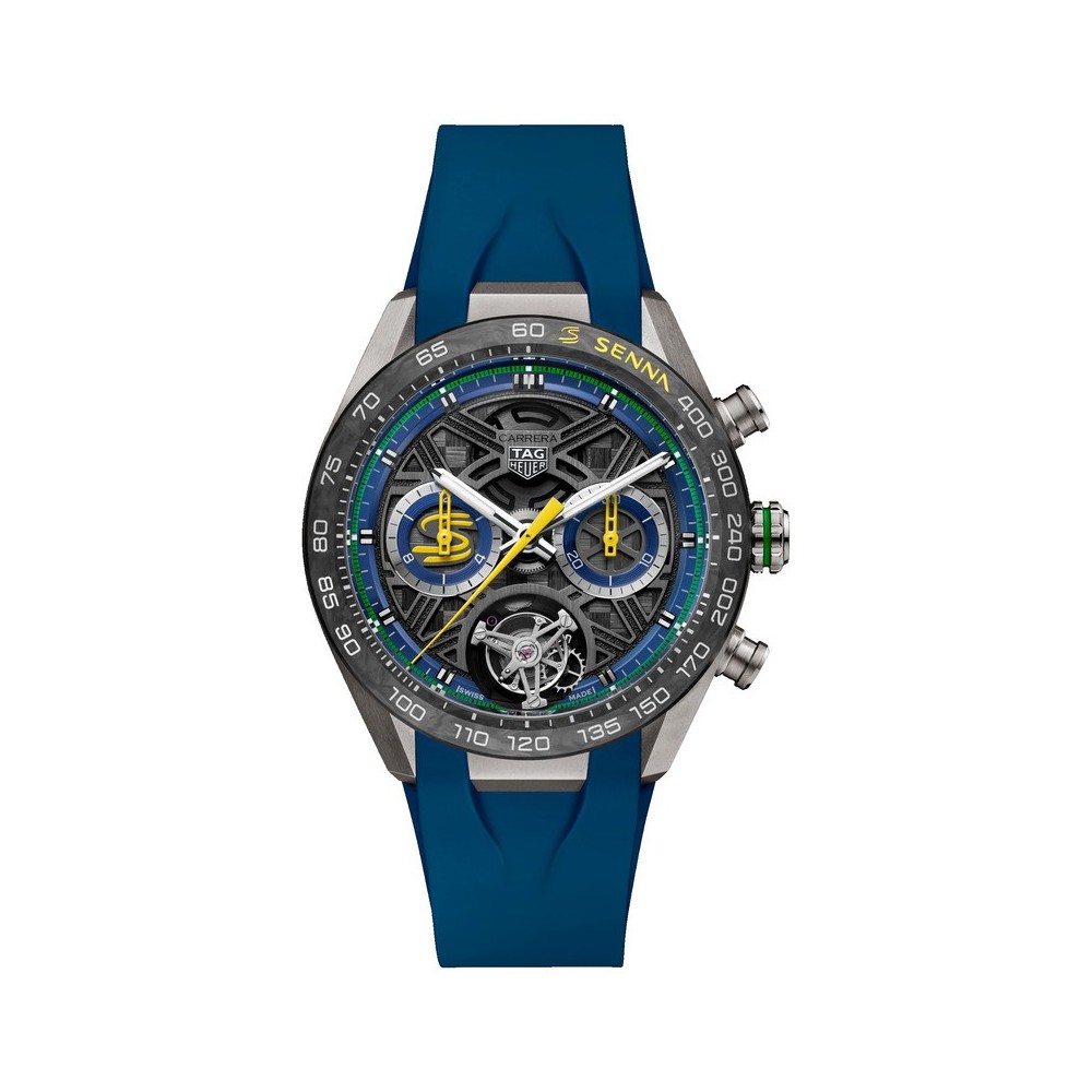 Tag Heuer Carrera Chronograph Tourbillon x Senna [a851af27]