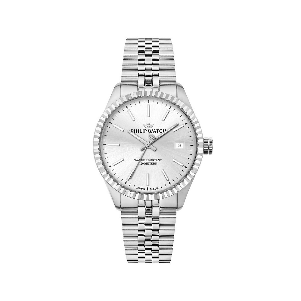 Orologio Philip Watch Caribe Urban 39mm White [81c1f11f]