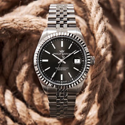 Orologio Philip Watch Caribe Urban 39mm Grey [cf1f33cd]