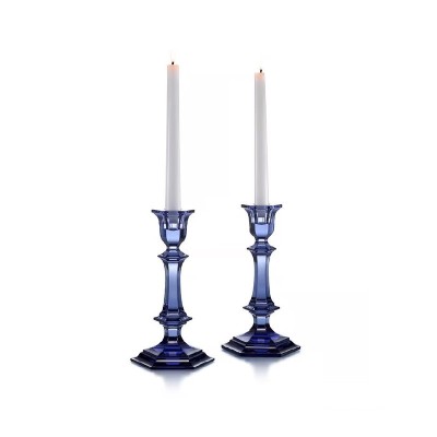 Coppia Candelieri Baccarat Harcourt Midnight [a9401707]