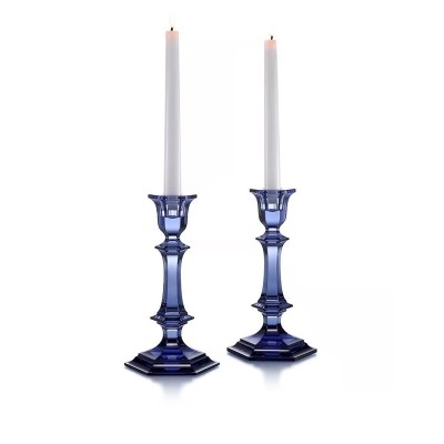 Coppia Candelieri Baccarat Harcourt Midnight [7066540a]
