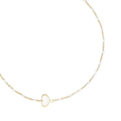 Girocollo Maman Et Sophie smalto bianco [d4b86432]