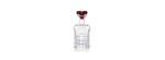 Decanter whisky Louxor trasparente e rosso [f4d3fbbc]