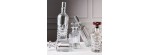 Decanter whisky Louxor trasparente e rosso [2df5b8b1]