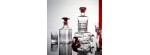 Decanter per whisky Harmonie trasparente e rosso [9a6fd56d]