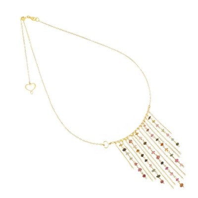 Girocollo Frange Maman Tormalina multicolor [cb65c585]