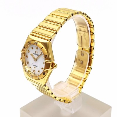 Omega Constellation Lady Oro 18kt 25,5 mm [22156f05]