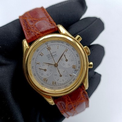 Zenith El Primero Chronograph Oro 18kt 39mm [17f4311e]