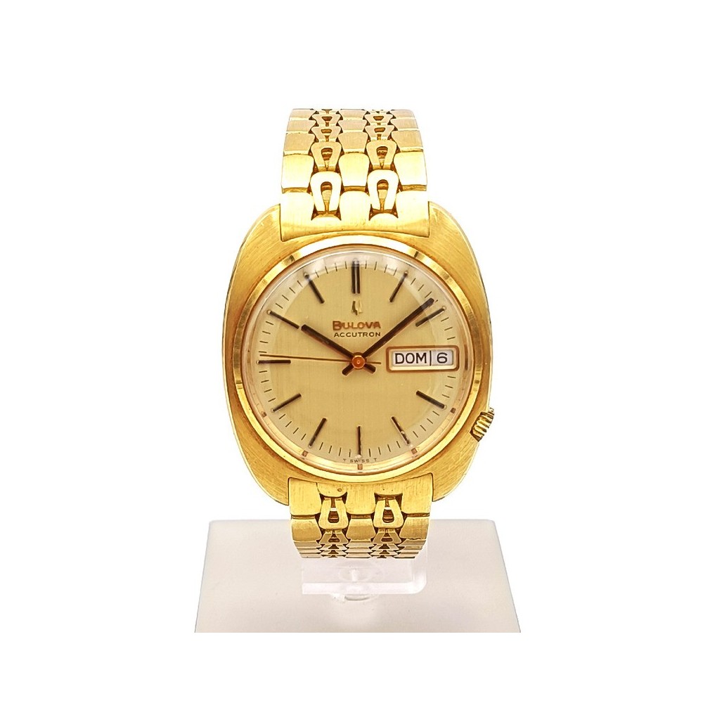 Bulova Accutron Oro 18kt 36mm [5610e203]