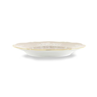 Piatto piano cm 26,5 A.Doccia Meringa [6a4ee03f]