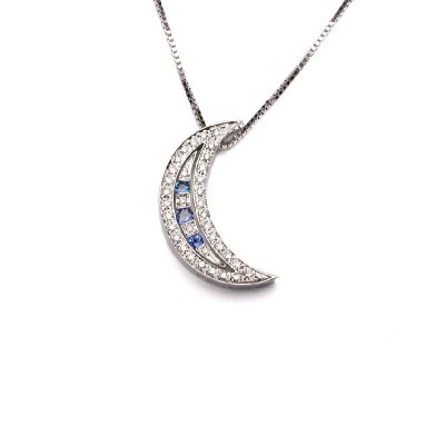 Collierino Belle Epoque Luna [c508eed2]