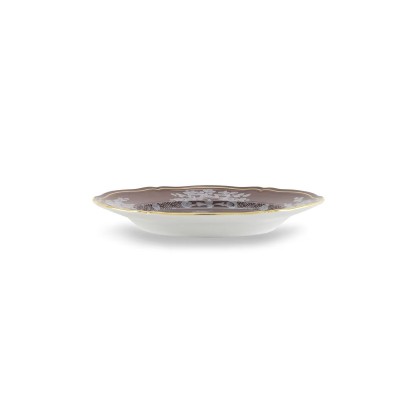 Piatto piano dessert cm 21 A. Doccia Castagna [5f34a09e]