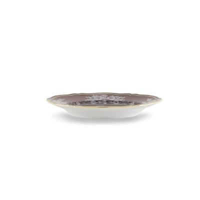 Piatto piano dessert cm 21 A. Doccia Castagna [5f34a09e]
