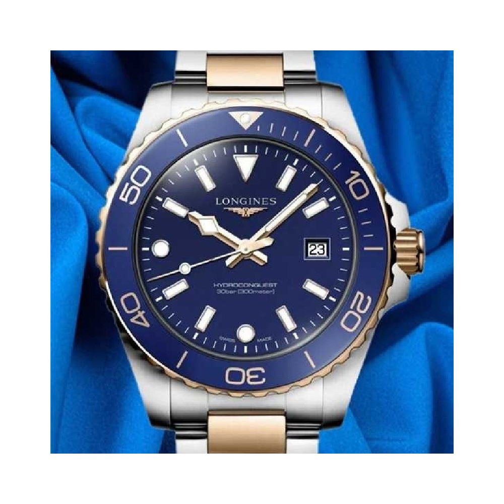 Orologio Longines HydroConquest Quarzo 42mm Blu [c7e42b76]