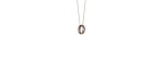 Collierino Metropolitan oro brunito e diamanti [57ed140c]