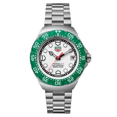 Orologio TAG Heuer Formula 1 Solargraph 38mm Verde [d670790a]