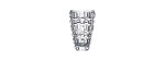 Vaso Gem Rogaska H.30 cm [5098441f]