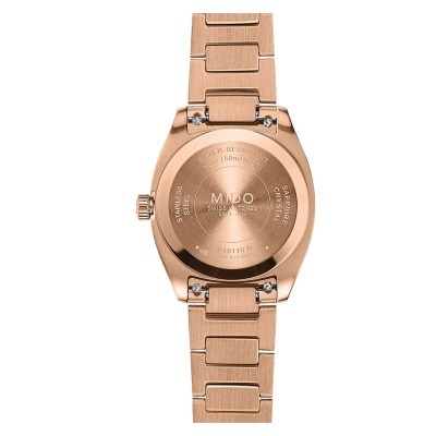 Orologio Mido Multifort TV 28mm Quartz PVD rosa [a660e2c6]