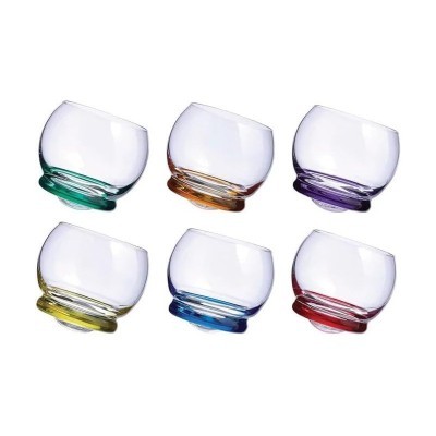 Set 6 bicchiere assortiti Trottola OnlyLux [8596c2ca]
