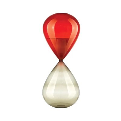Clessidra Il Tempo dell'Amore h. 40 rosso [4b952f67]