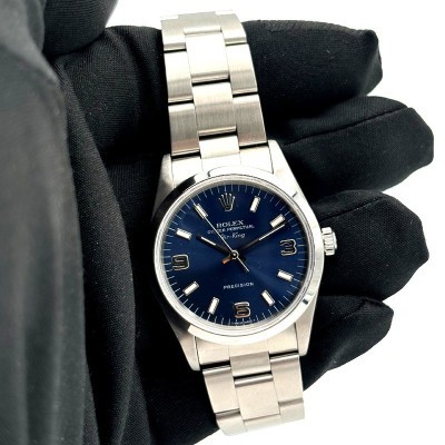 Rolex Air-King Blu 34mm [a04bda36]