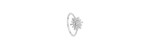 Anello Sole oro bianco con diamanti [4f79c327]