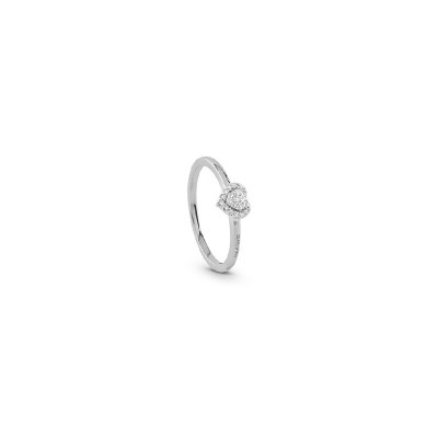 Anello Bagliori oro bianco con diamanti [8f55c609]