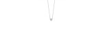 Collierino Bagliori oro bianco con diamanti [a5dad003]
