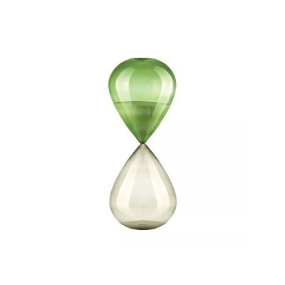 Clessidra Il Tempo dell'Amore h. 20 verde [597efc63]