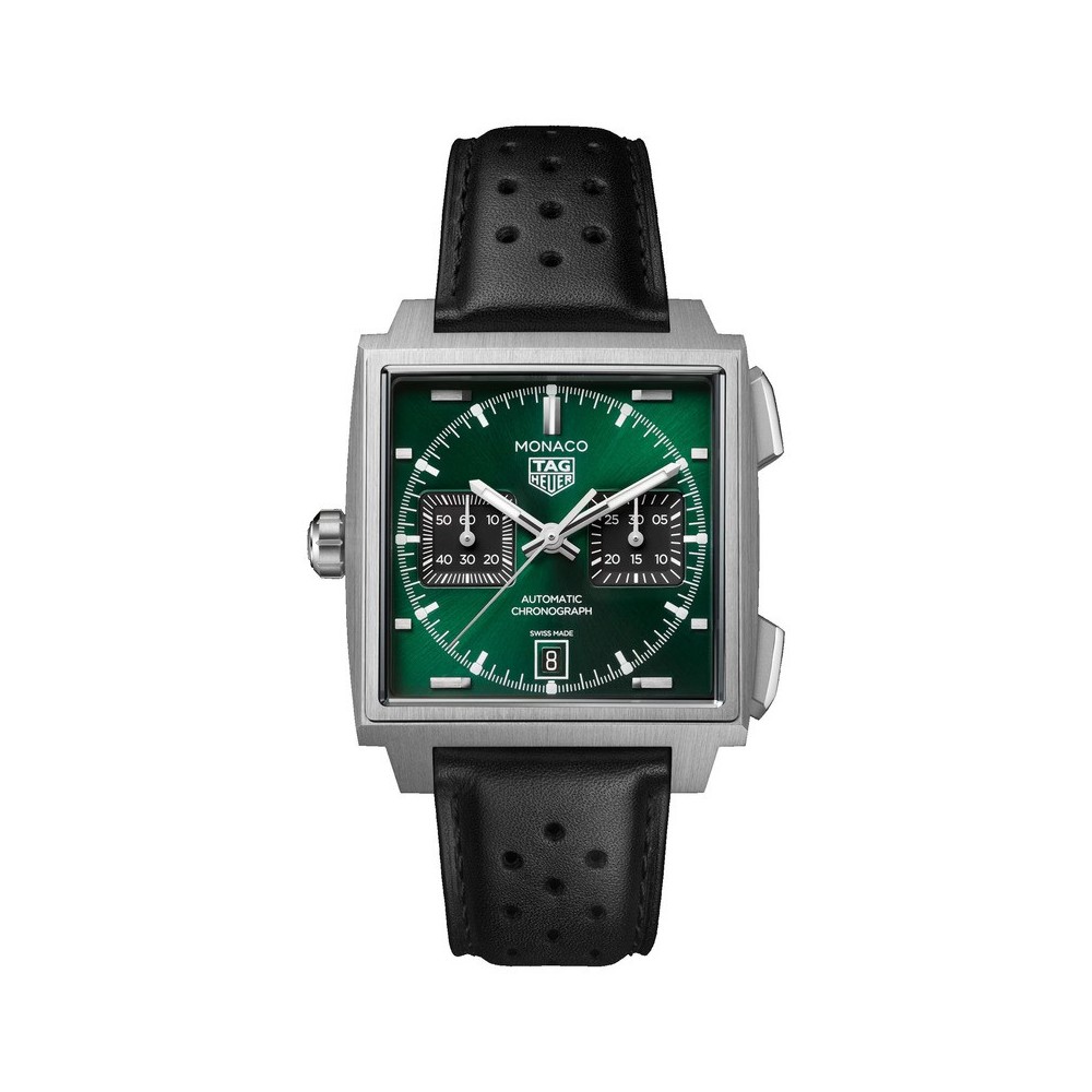 TAG Heuer Monaco Chronograph Titanio 39mm Verde [8693de65]