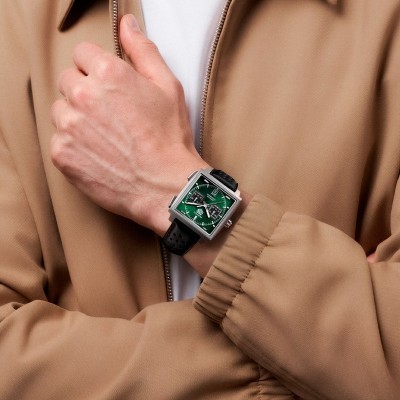 TAG Heuer Monaco Chronograph Titanio 39mm Verde [5fb59d68]
