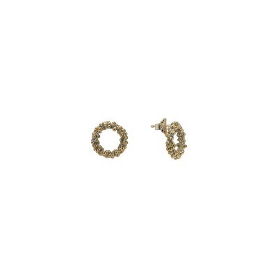 Orecchini Equilibrio Ottone Grigiosole [09b633a2]