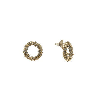 Orecchini Equilibrio Ottone Grigiosole [09b633a2]