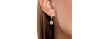 Orecchini Magia oro bianco con diamanti [b6e39352]