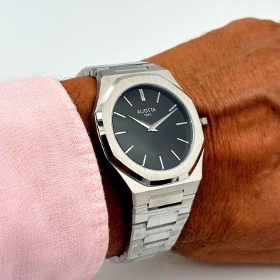Orologio Aliotta nero 41mm [1fed8a85]